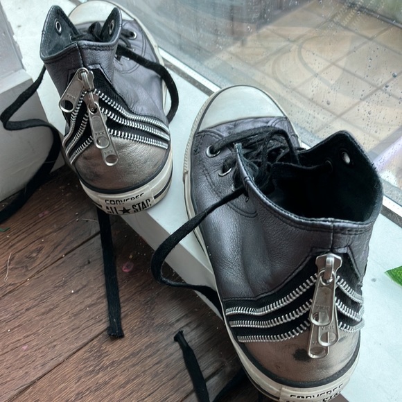 Rare zipper Converse AllStars - Picture 4 of 6